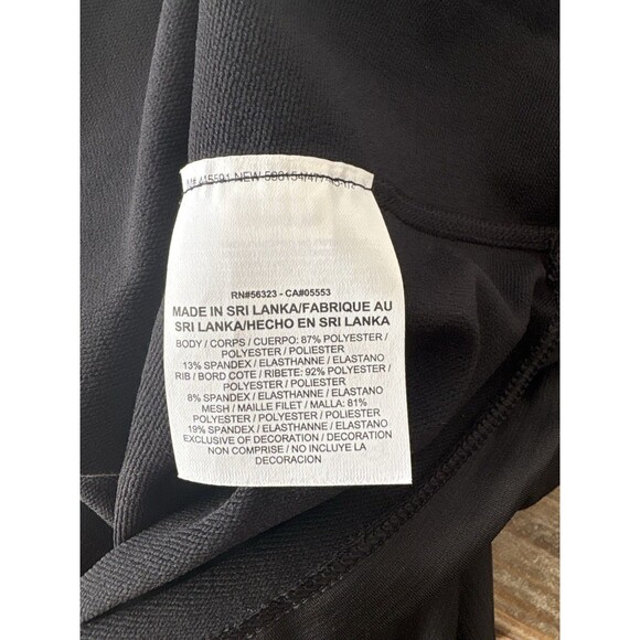 Nike Pro Hyperwarm 1/4 Zip Pullover Black Long Sleeve Women’s Size Small - Picture 5 of 5